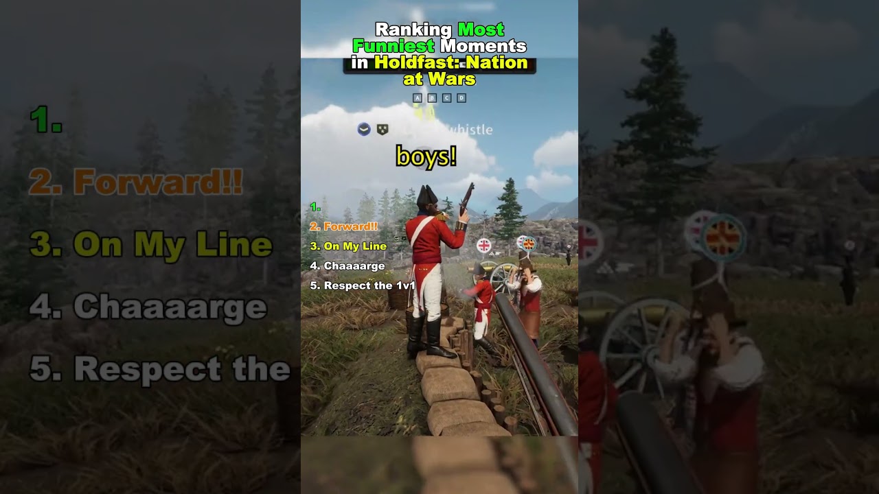 Ranking the Most Funniest Moments in Holdfast: Nations at War #shorts #holdfastnationsatwar