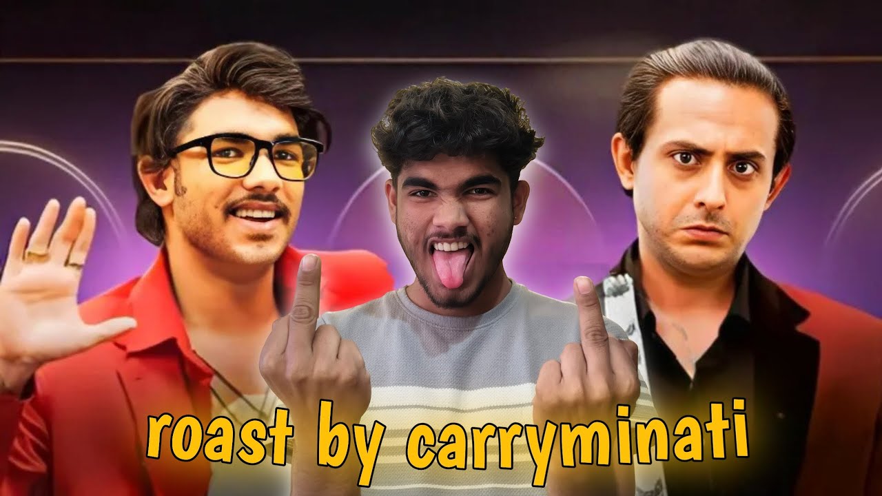 Roast by carryminati carryminati video roasted roast with carryminati carryminati videos.