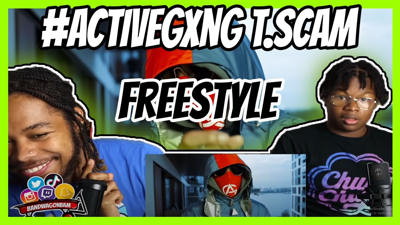 #ActiveGxng T.Scam - Freestyle (Music Video) | @MixtapeMadness