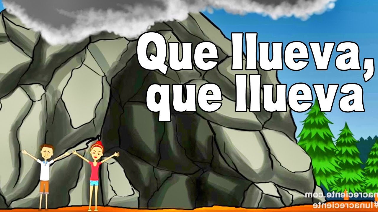 Que llueva que llueva la vieja esta en la cueva - Canciones Infantiles - Rondas  Videos para Niños #