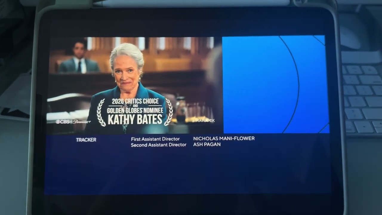 CBS Spilt Screen Credits 2/8/2026 Elwood Reid Inc, After Portsmouth, ChangeUp Prods 20th Television 