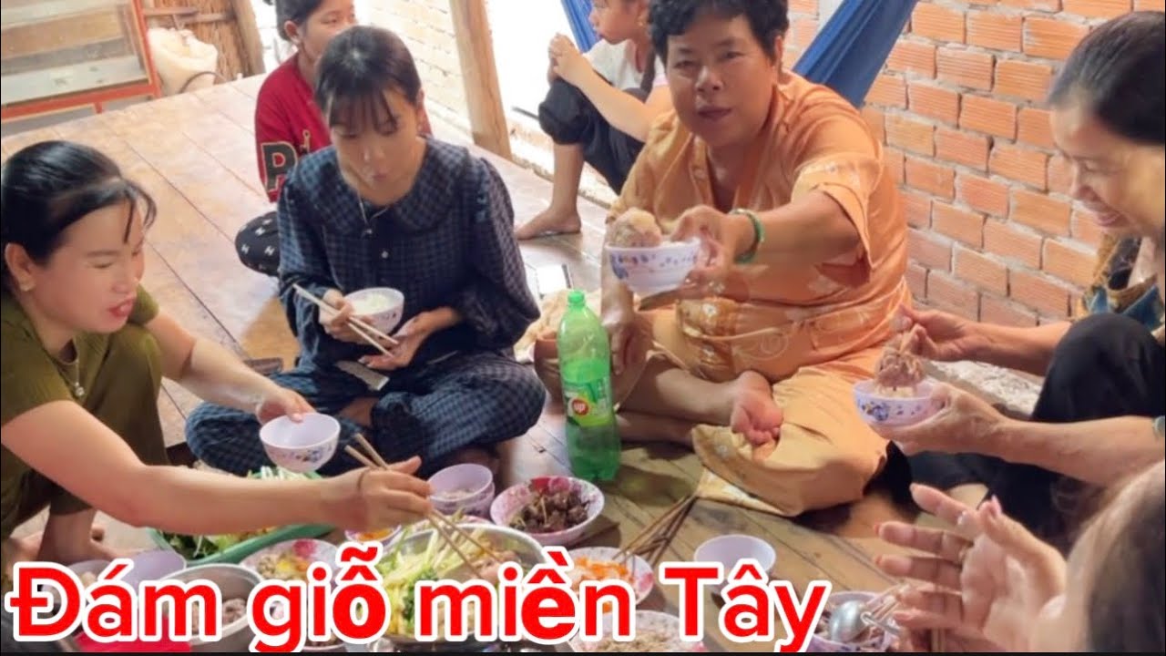 T535|Hôm nay làm đám giỗ người bác ruột có cô bác đến dự và làm những món ăn truyền thống để đãi 