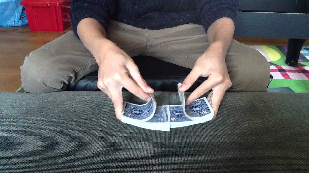 5 manieren om te schudden met kaarten