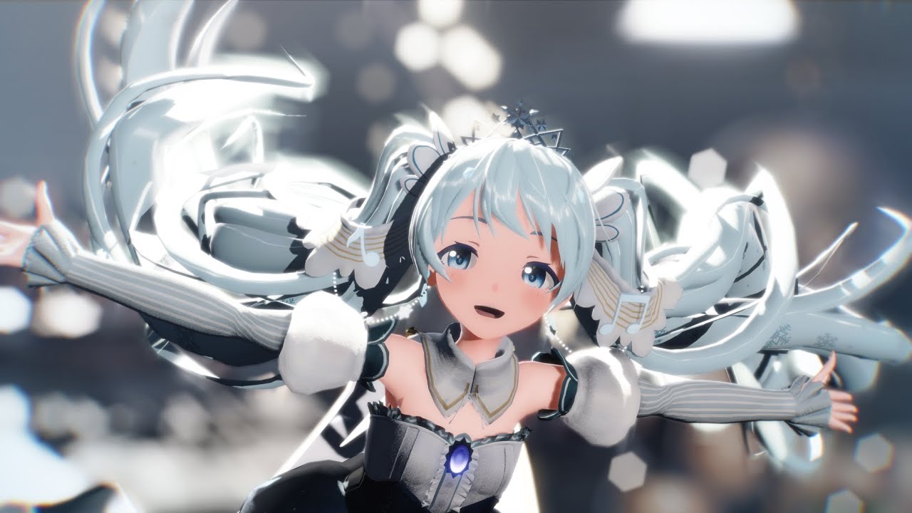 [MMD] SnowMix♪ - Sour Snow Miku 2019 하츠네 미쿠