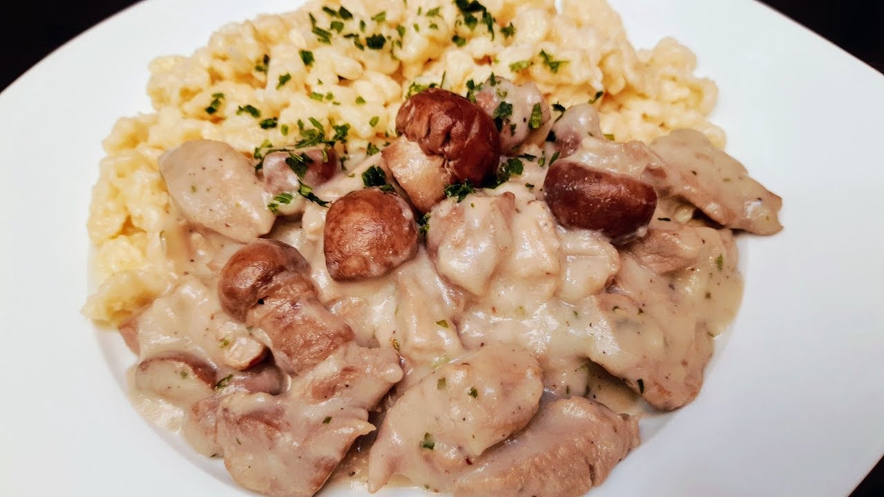 Tejszínes gombás pulykacomb @Szoky konyhája