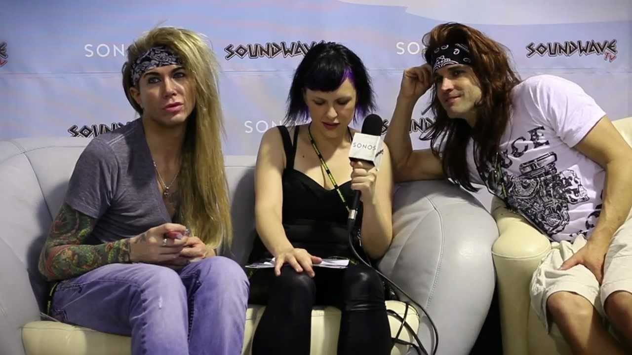 Soundwave TV: Steel Panther (Lexxi and Satchel) Interview Part #2