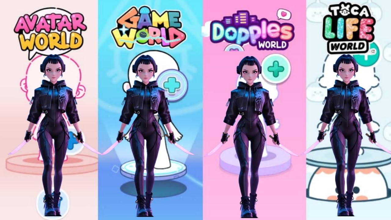 How To Make Zoey from Kpopdemonhunters in 4gameplay #kpopdemonhunters #zoey #4gameplay