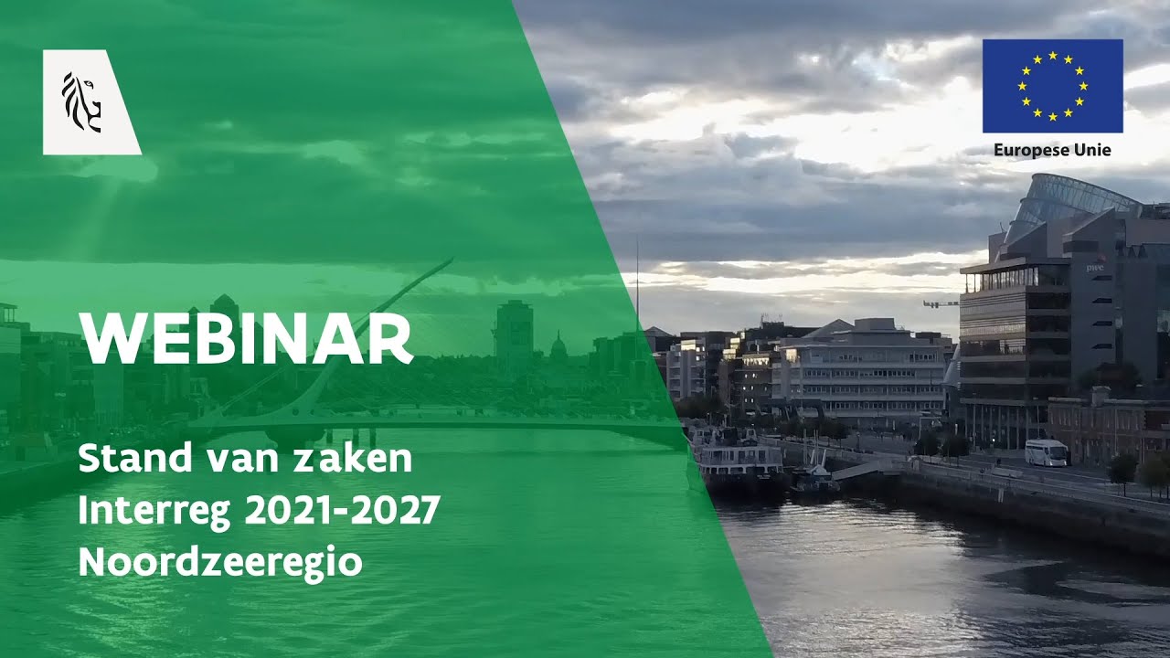 Webinar Stand van zaken Interreg 2021-2027 - Noordzeeregio