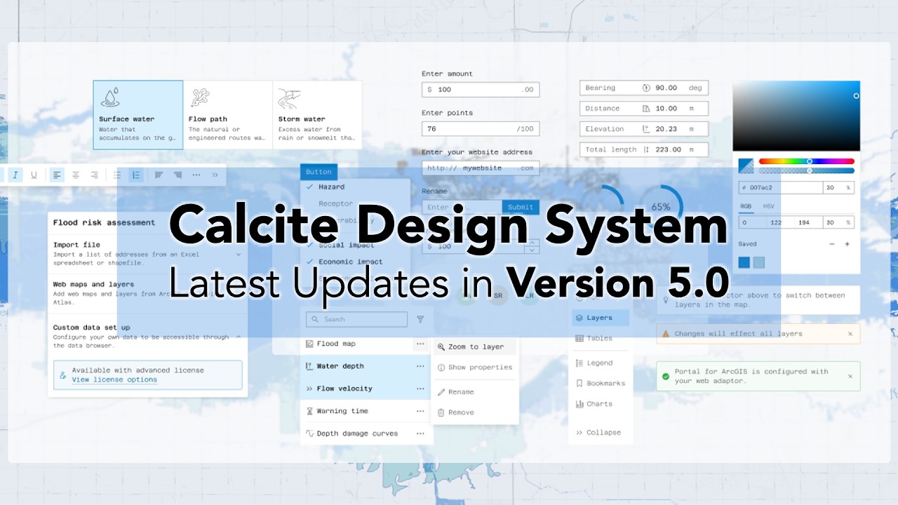 Calcite Design System: Latest Updates in Version 5.0