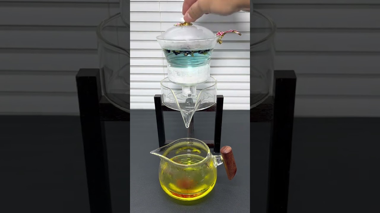 Modern Glass Tea Set