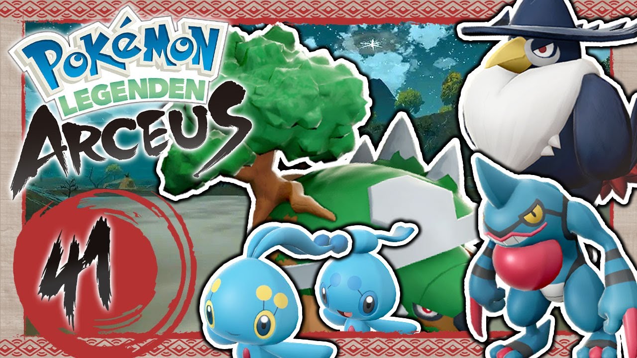 🔴 POKÉMON-LEGENDEN: ARCEUS 🌏 #41: Manaphy, Icognitos & Geisterlichter im Roten Sumpfland