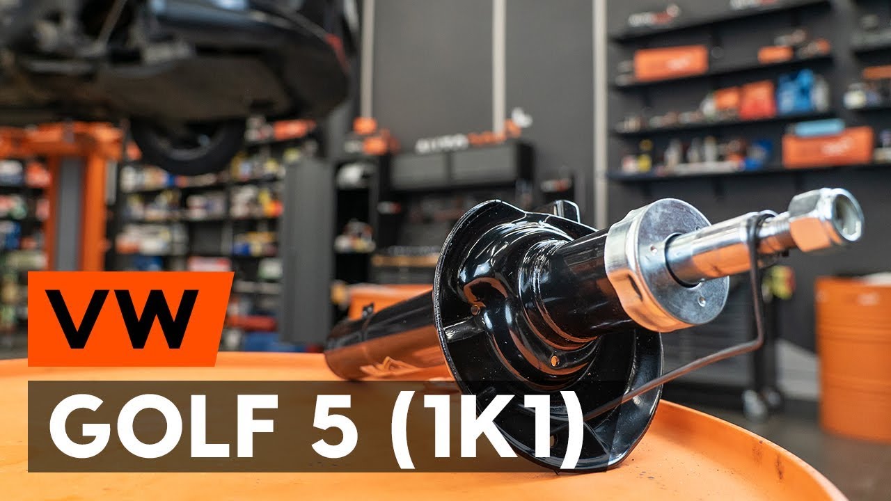Så byter du ett fjäderben fram på VW GOLF 5 (1K1) [AUTODOC-LEKTION]