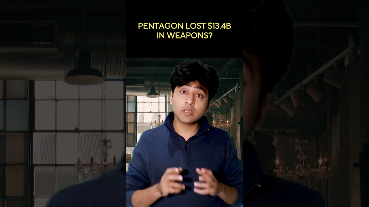 PENTAGON LOST $13.4B IN WEAPONS #breakingnews