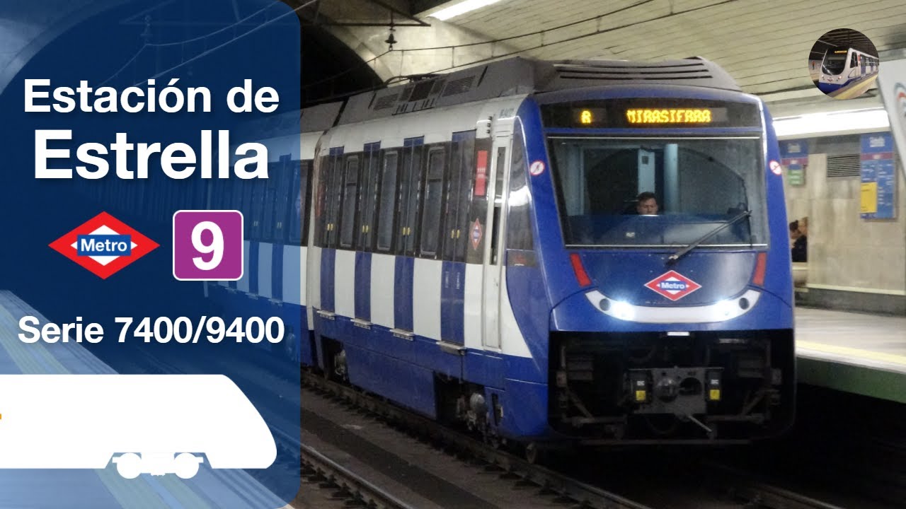 Circulaciones por la estación de Estrella | Metro de Madrid
