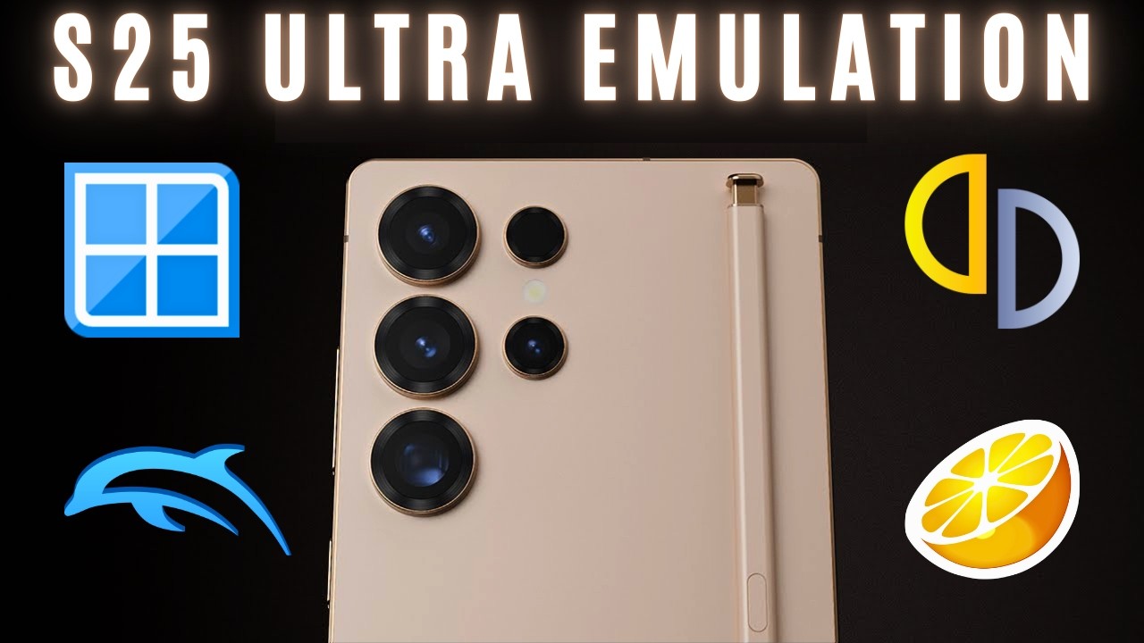 Samsung S25 Ultra Emulation Test - Gamefusion, Aethersx2, Citra, Dolphin And Many More!