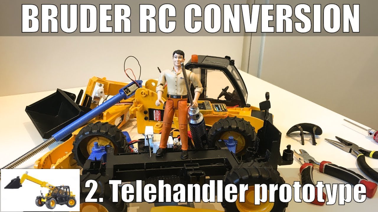 Bruder CAT telehandler pt2: prototype explained