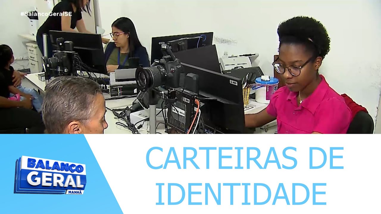 Instituto De Identificação já emitiu mais de 190 mil novas carteiras de identidade em Sergipe - BGM