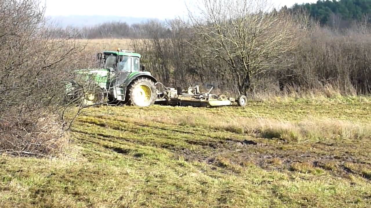 John Deere 6620 + mulčovač Strom MC 4500 _1