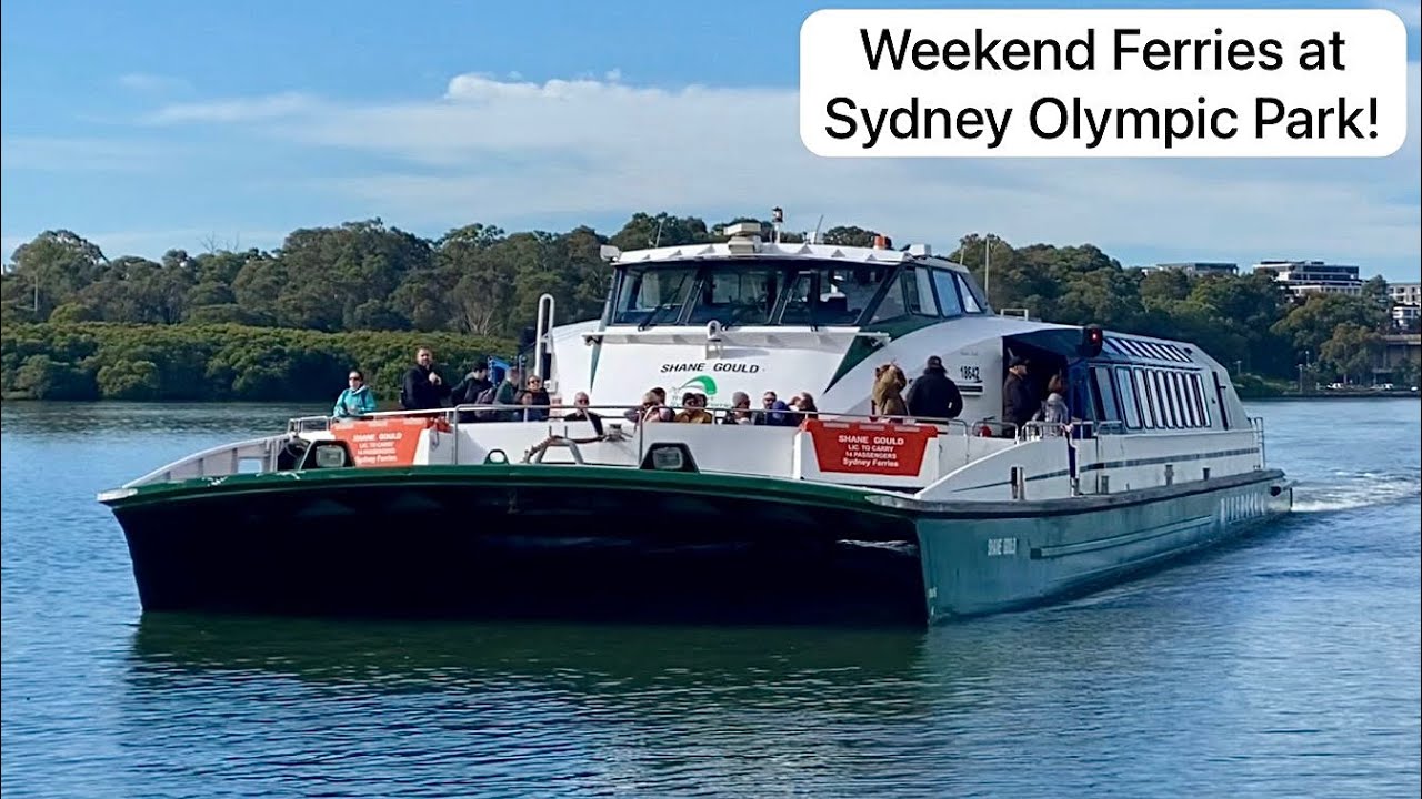 River Ferries at Sydney Olympic Park! | Ferry Vlog #34
