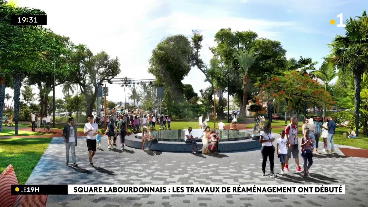 A Saint-Denis, les travaux du square ont démarré.
