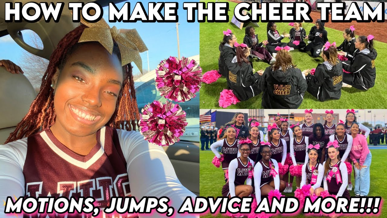 HOW TO MAKE THE CHEER TEAM *Without Any Experience* Tips & Advice!