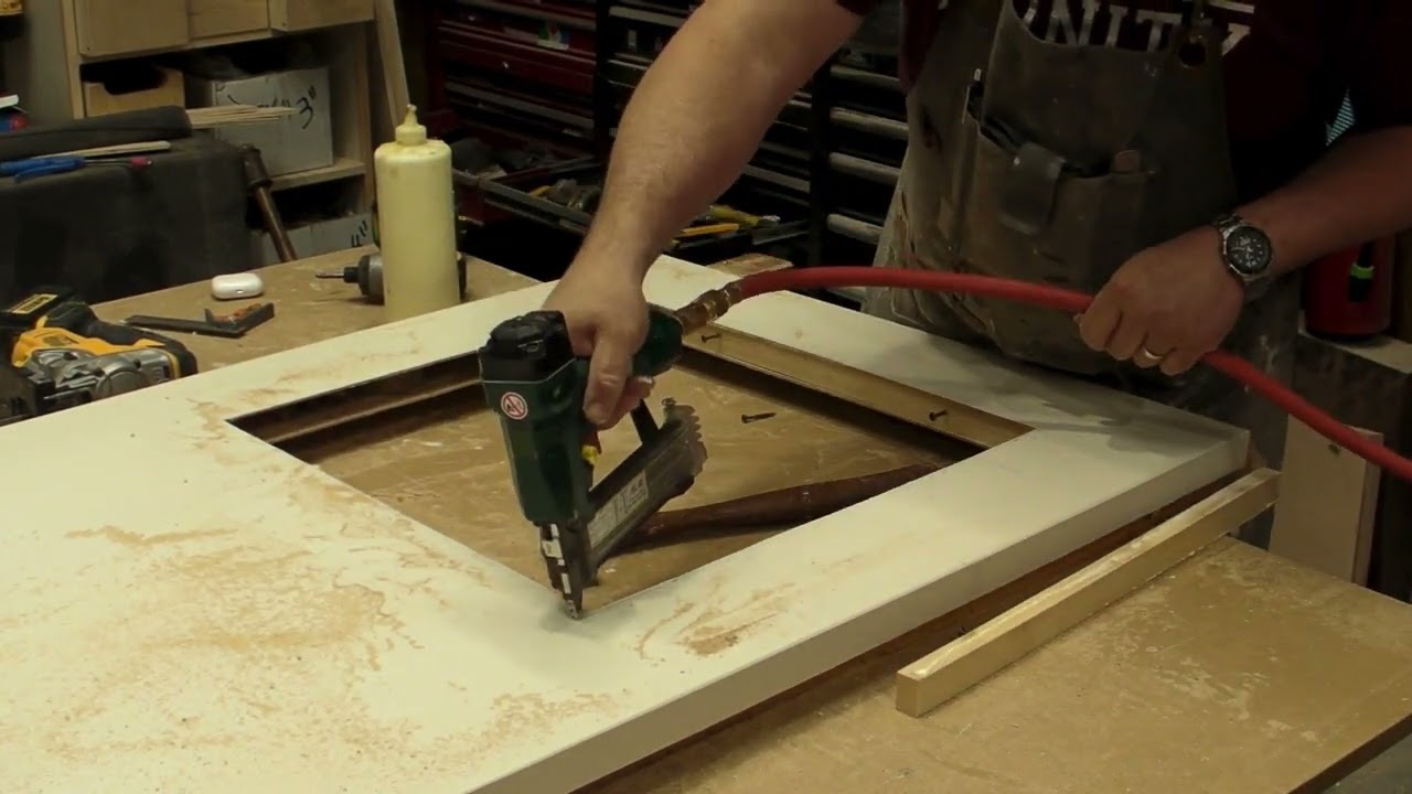 Installing a Window in a Flush Slab Door