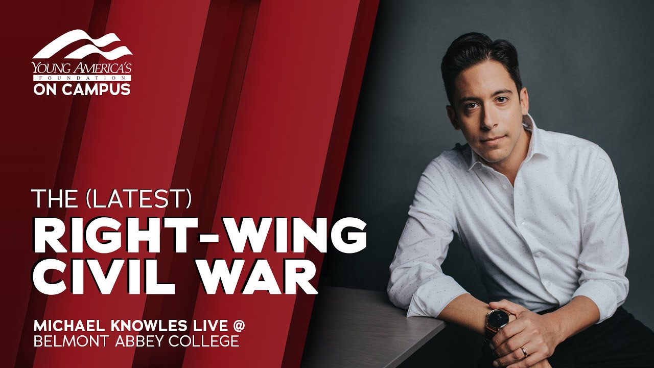 The (Latest) Right-Wing Civil War | Michael Knowles LIVE at Belmont Abbey College