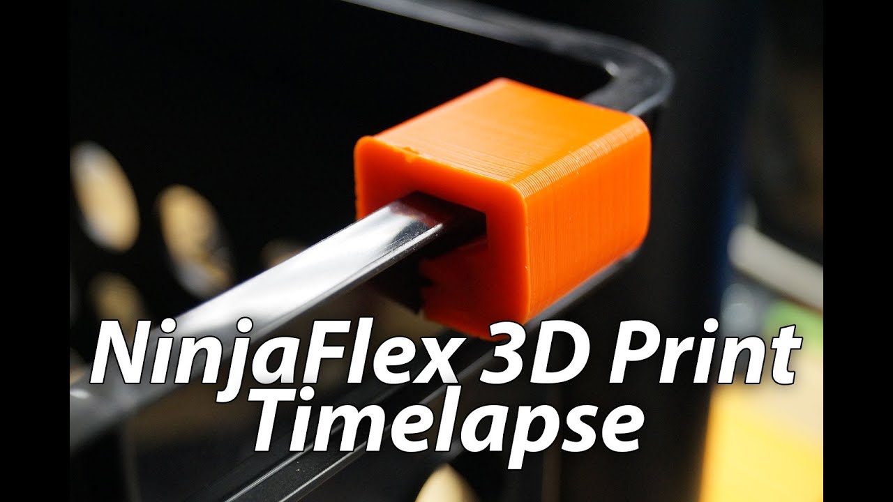 3D Printing NinjaFlex timelapse
