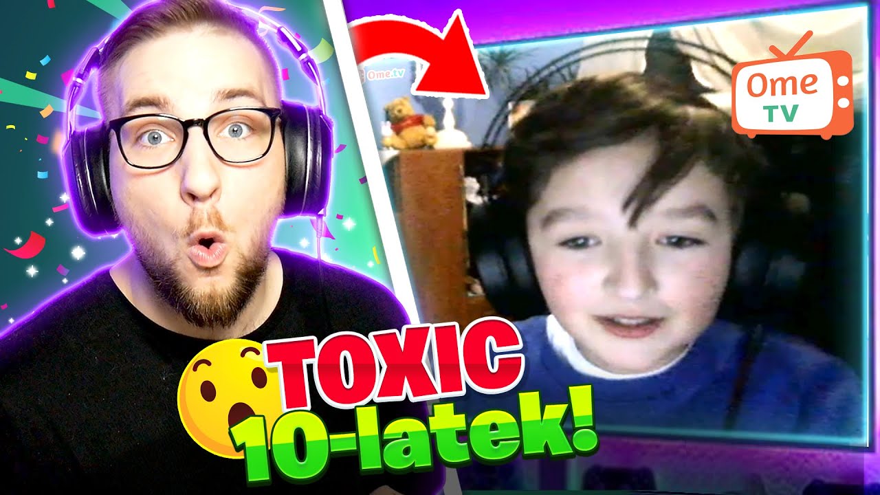 Najbardziej TOKSYCZNY 10-LATEK! 😡 (Omegle ❤️ )