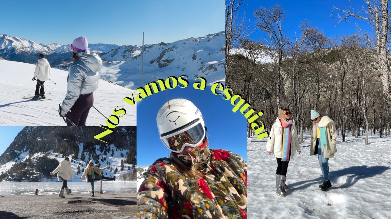NOS VAMOS A ESQUIAR ⛷⛷ - Viaje de amigas y salimos en la tele!