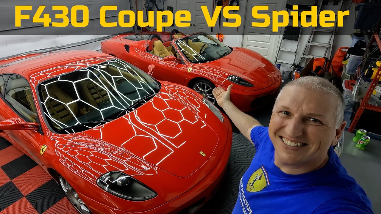 Ferrari F430 Coupe VS F430 Spider - Which do YOU Like More?