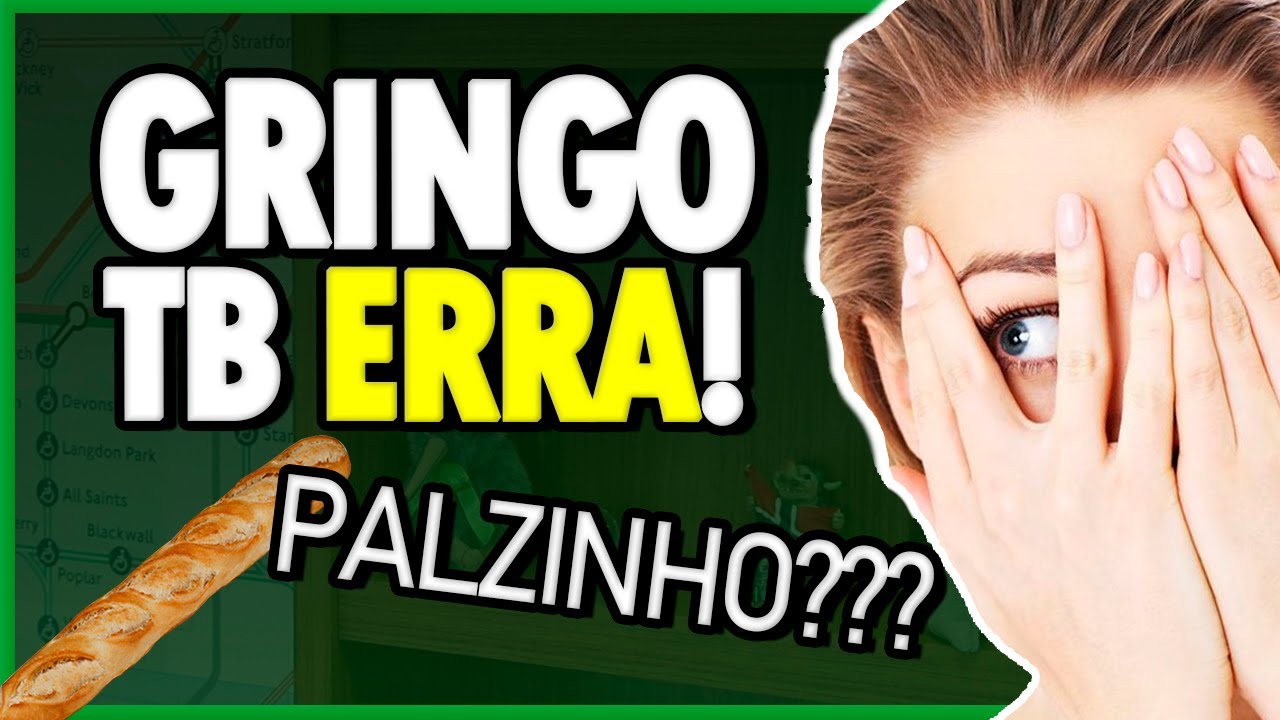 5 erros que TODO GRINGO comete na hora de falar Português