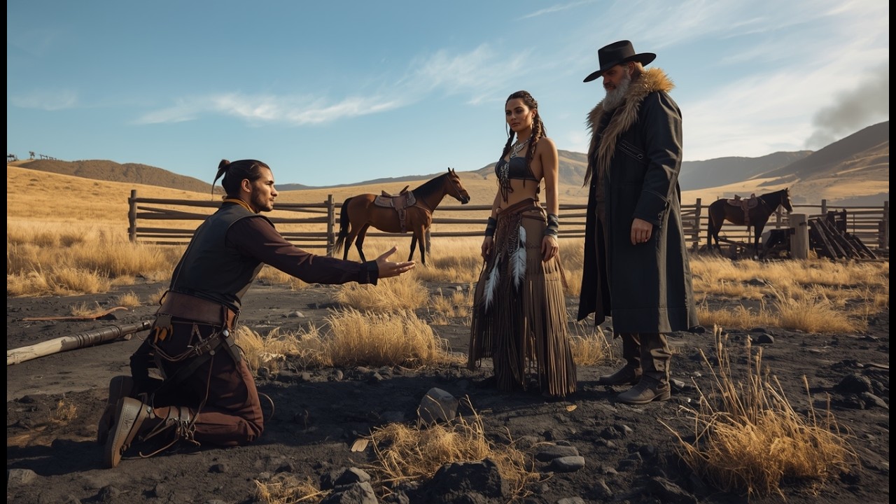 They Beat an Old Rancher in Front of His Son — Until One Apache Warrior Rode Back for Justice.