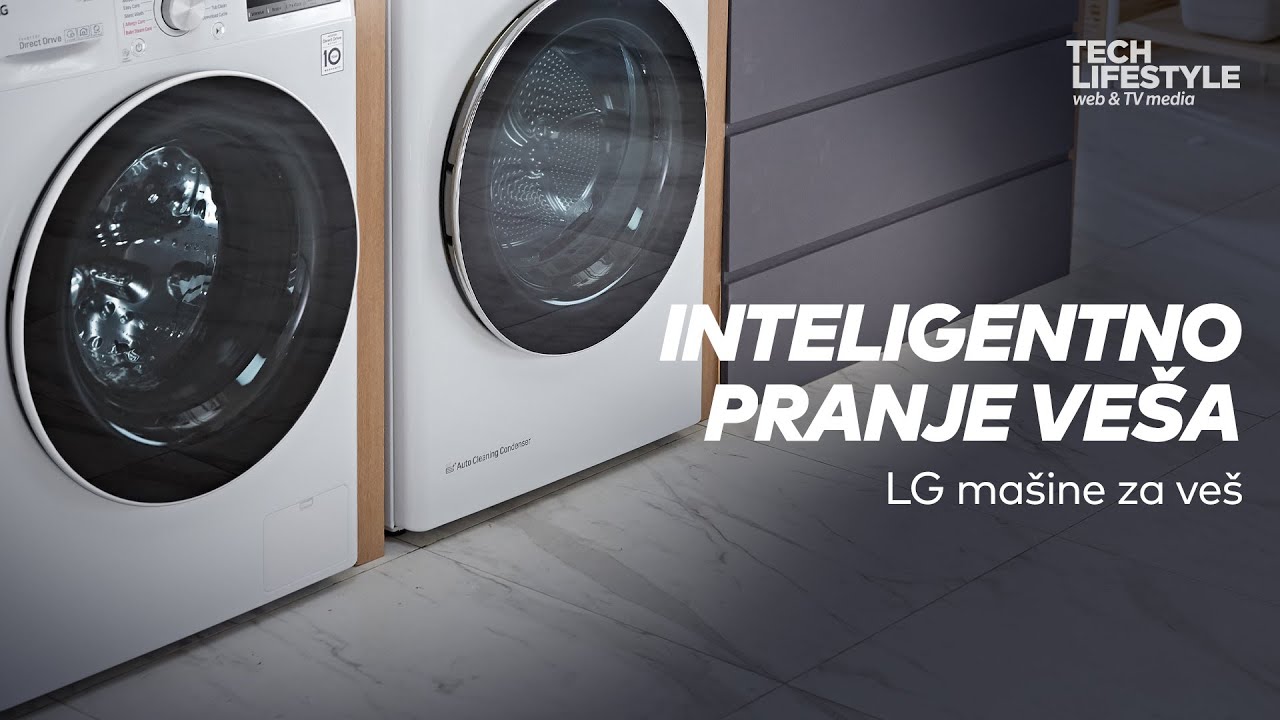 Inteligentno pranje veša uz LG mašine za veš