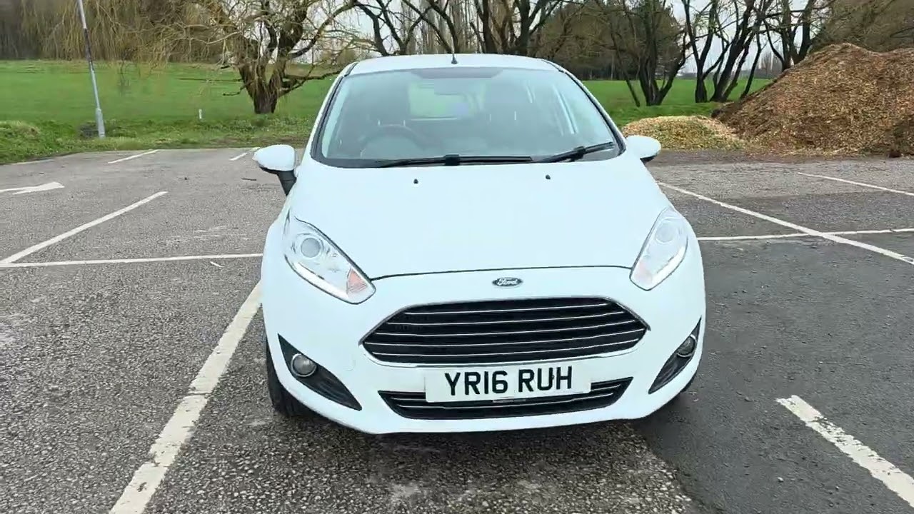 FORD FIESTA 1.5 TDCI FINISHED IN WHITE £20 TAX