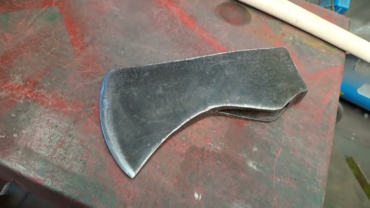 Elwell number 7 rounding axe restoration