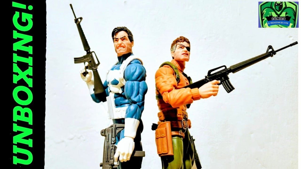 UNBOXING 2PACK PUNISHER CAPCOM 1993 #punisher #marvellegends #marvelcomics #marvel #nickfury #90s