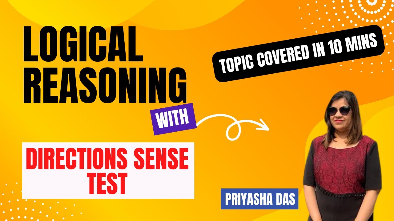 Directions Test| Logical Reasoning for XGMT| CUET| CMAT| OMETs| Placements| Topic under 10 minutes