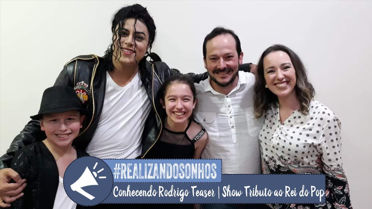 REALIZANDO SONHOS | Conhecendo Rodrigo Teaser | Show Tributo ao Rei do Pop