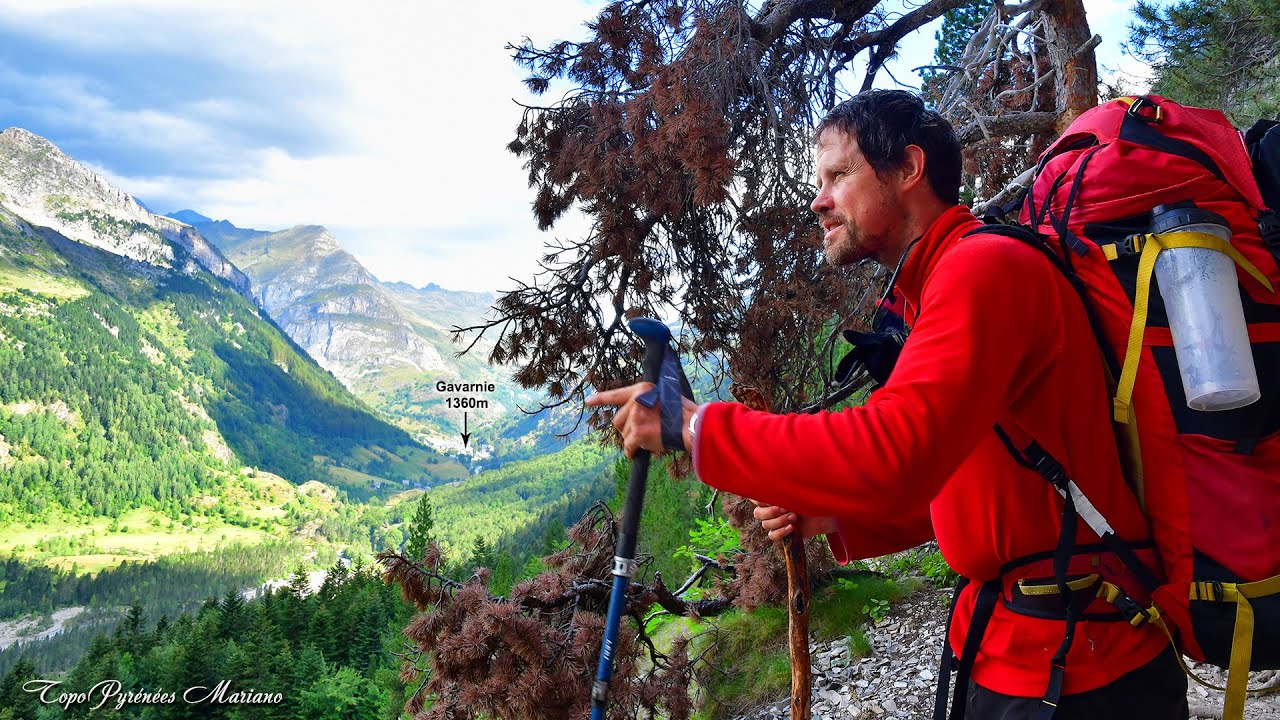 Traversée des Pyrénées sans ravitaillement par l'aventurier Louis-Philippe Loncke