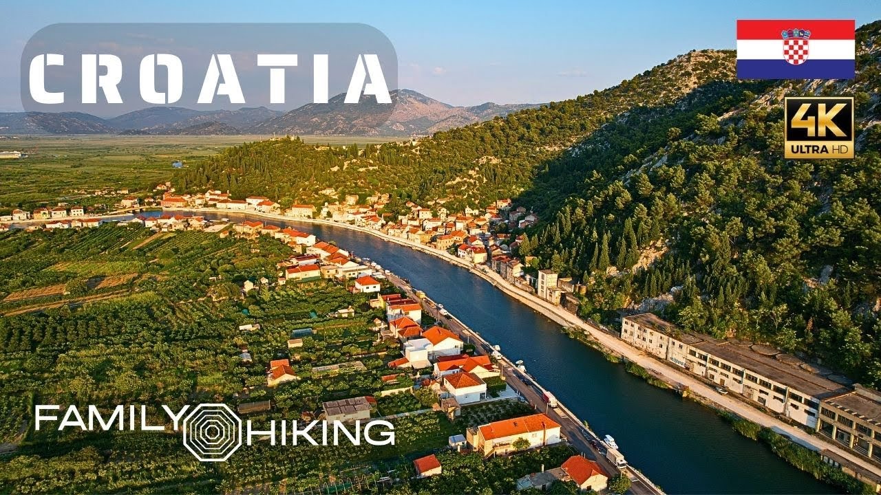 Opuzen Croatia - Drone
