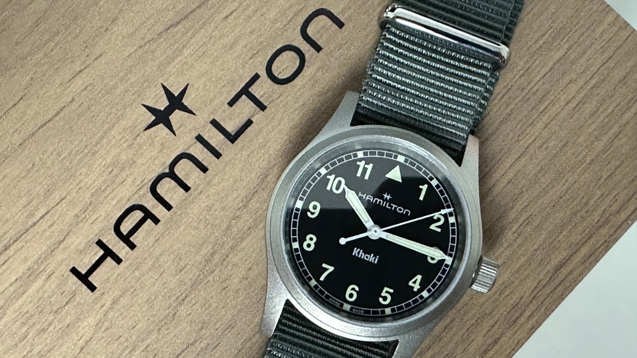 Hamilton Khaki Field Quartz 33mm H69301430 (Unboxing)
