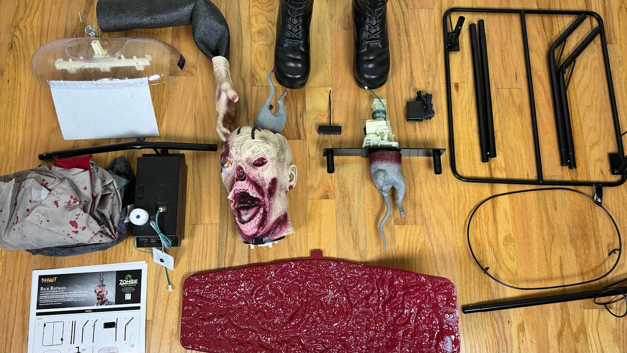 Rick Ratman Animatronic 2024 Spirit Halloween Unboxing