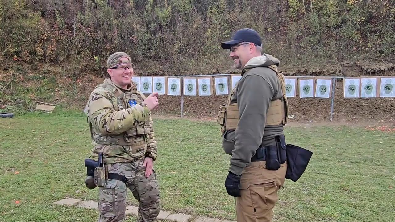 Pistole drill, shooting course.