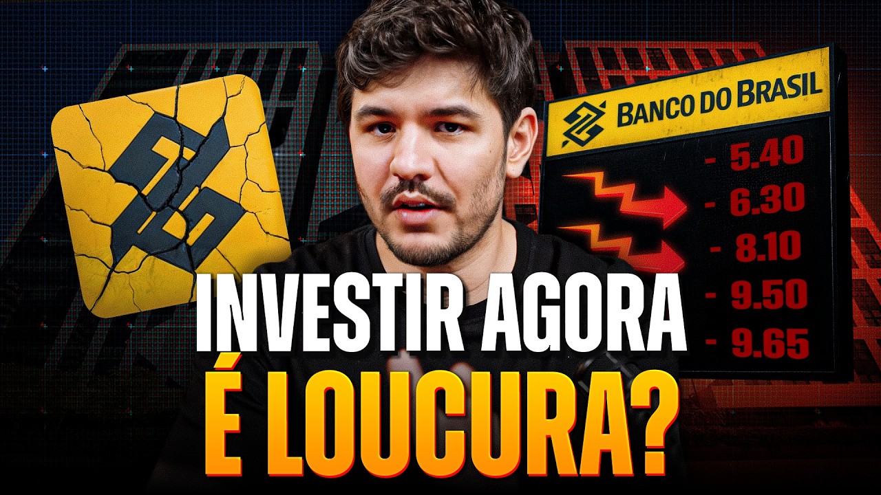 Banco do Brasil em queda livre, vale a pena investir?