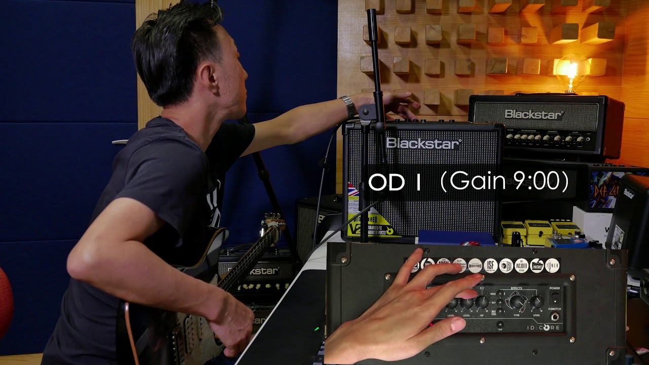 Blackstar ID Core Stereo 40 pure sound test (no talking)