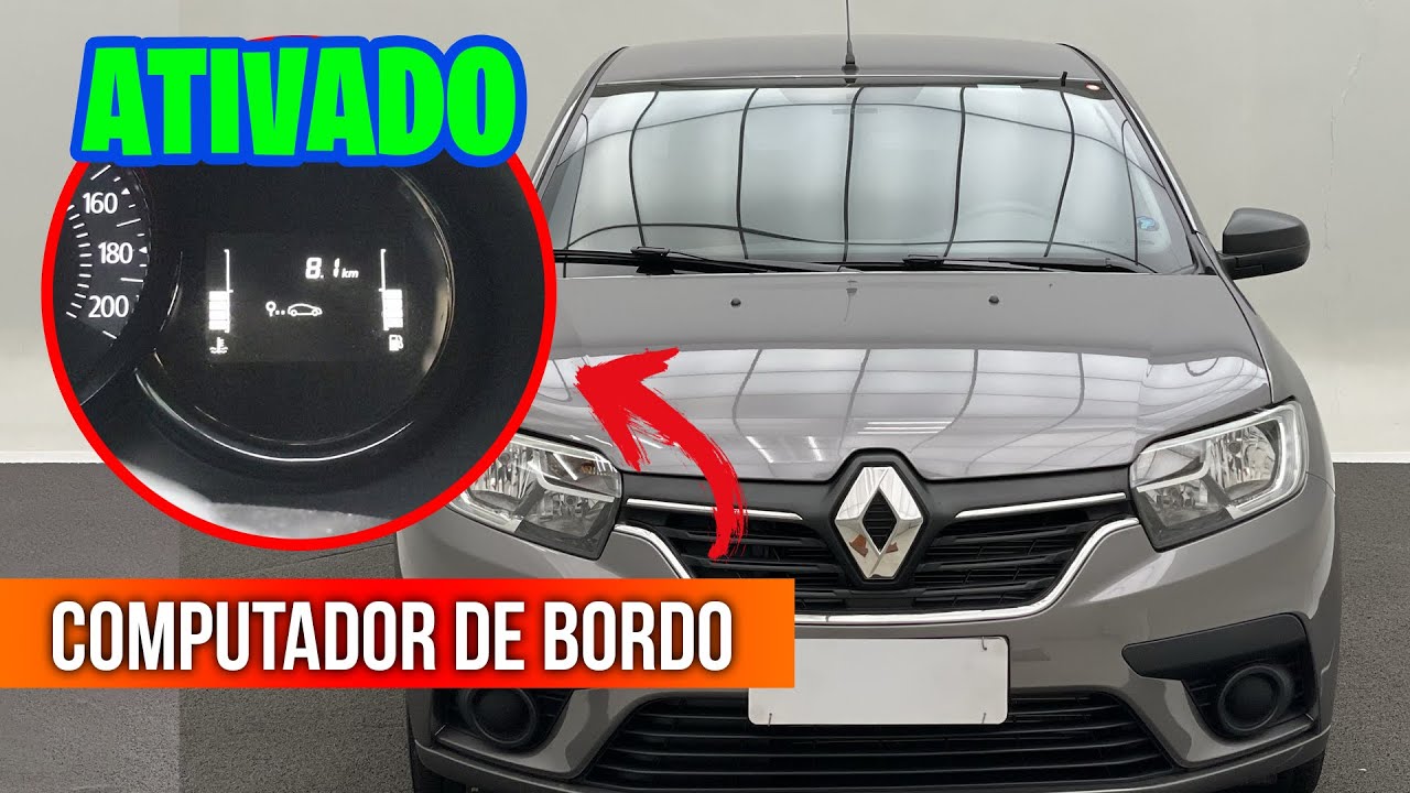 COMO ATIVAR COMPUTADOR DE BORDO LOGAN/SANDERO LIFE 🖥️