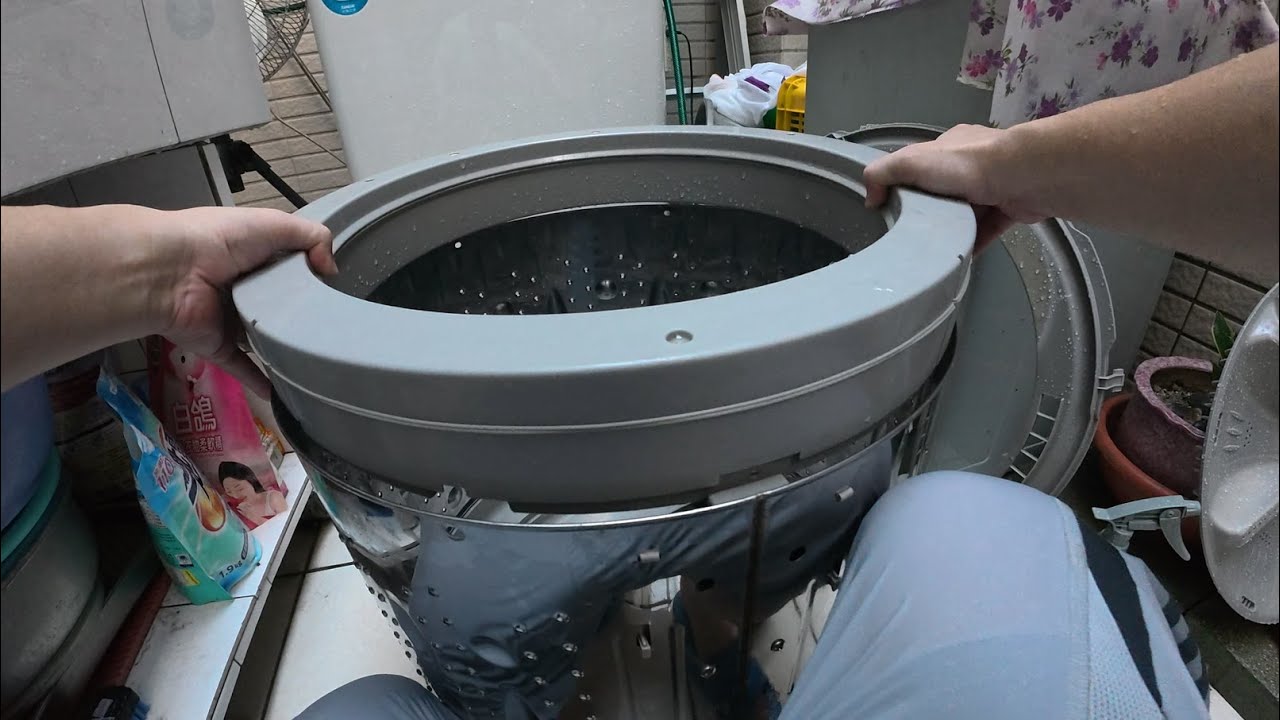 SANLUX 台灣三洋 媽媽樂 SW-13UF8 洗衣機 完全拆解 清洗 安裝 washing machine cleaning 4K60 Wide