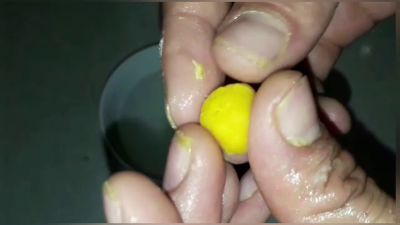 Como hacer masilla de chontaduro para pescar efectiva para variedad de peces 🐟