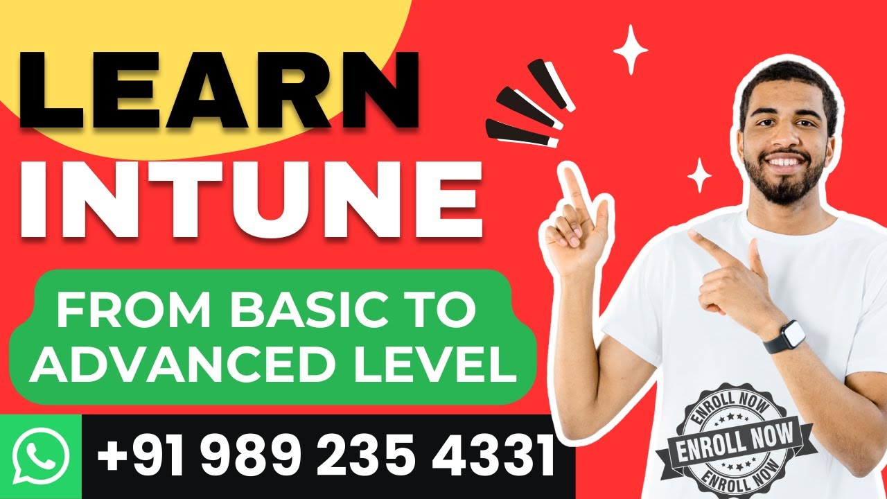 Microsoft Intune From Basic To Advanced Level | Lear and master the technology & become Intune Admin